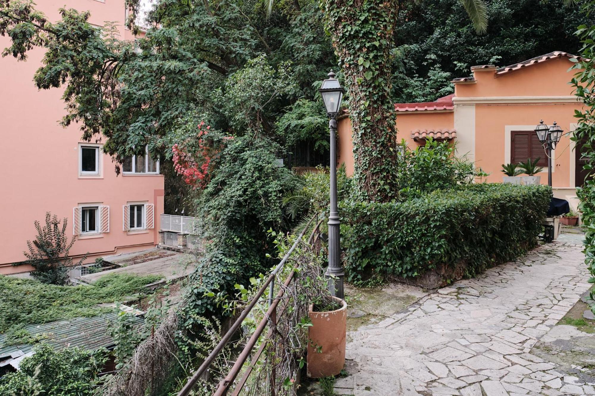 Trastevere- Flat Con Giardino, Ac, Wi-Fi & Netflix Ρώμη Εξωτερικό φωτογραφία